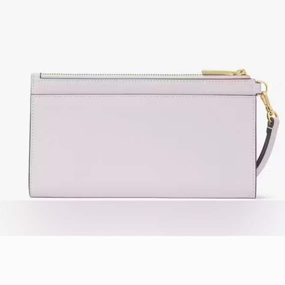 NWT Kate Spade Madison Double Zip Wallet Pastel Lavender - Picture 11 of 11